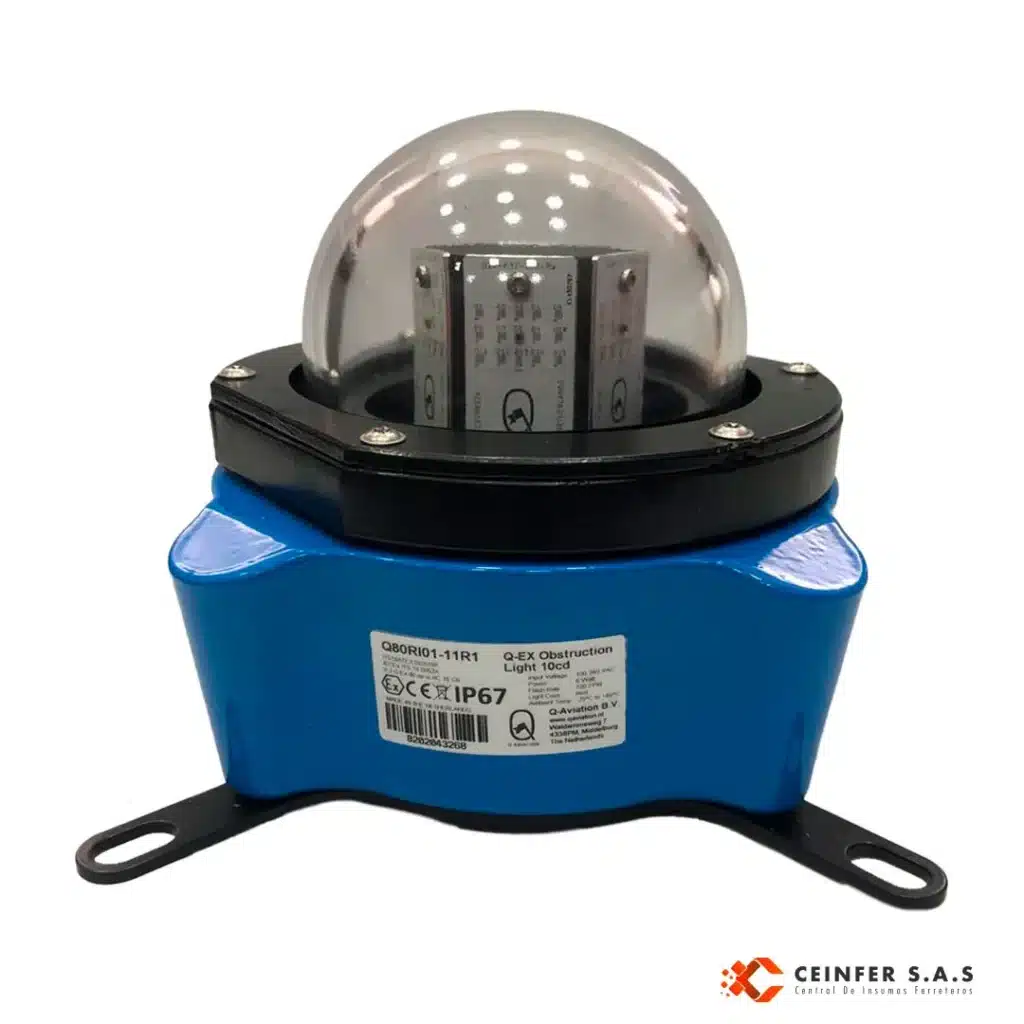 Explosion proof obstruction Light