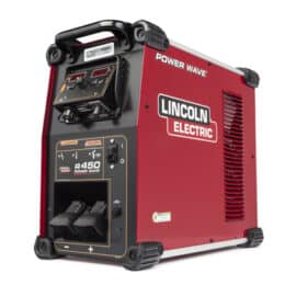 .alt="Soldadora multiproceso Lincoln Electric Power MIG con diseño compacto para uso industrial y profesional"